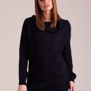 damsky-modry-dlouhy-svetr-s-rolakem-moderni-1